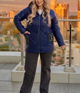 Женская зимняя куртка большого размера  LSH-711A22.5