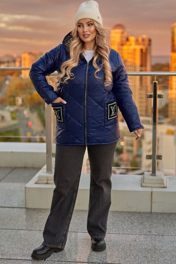 Женская зимняя куртка большого размера  LSH-711A22.5