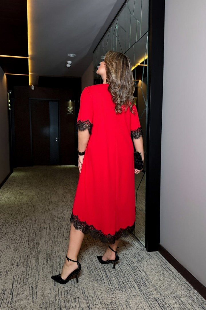 Нарядное платье свободного кроя  NF-3812A600