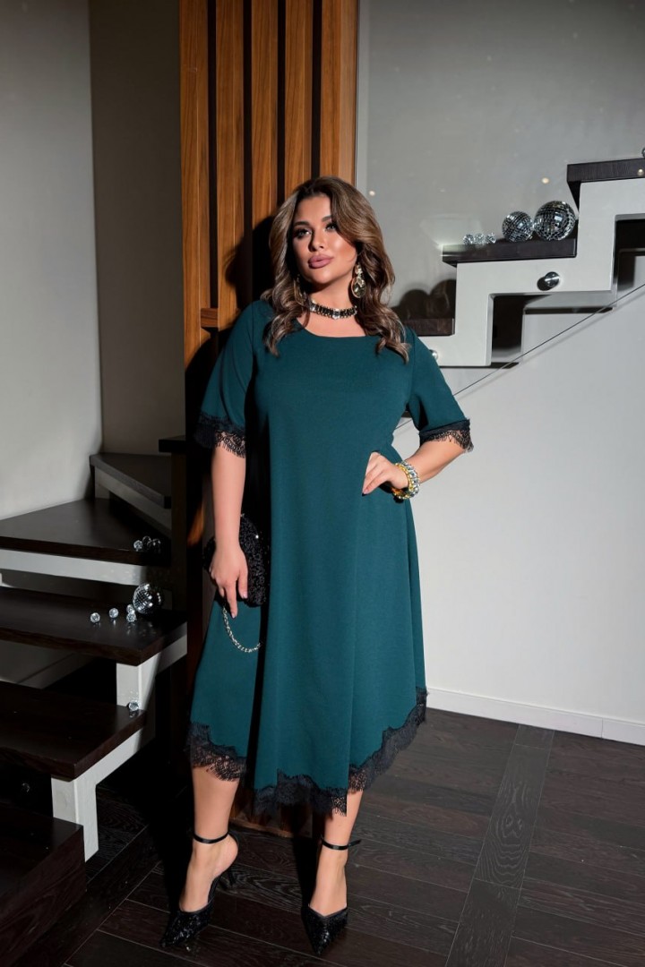 Нарядное платье свободного кроя  NF-3812A600