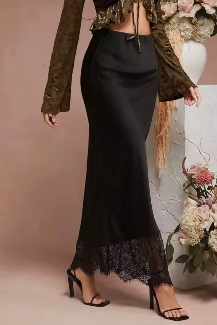 Юбка с кружевом DAM-281A550