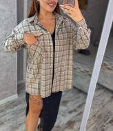 Рубашка в клетку DAM-266A500