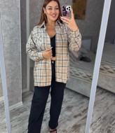 Рубашка в клетку DAM-266A500