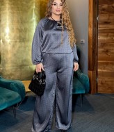 Шелковый костюм BEL-777A24