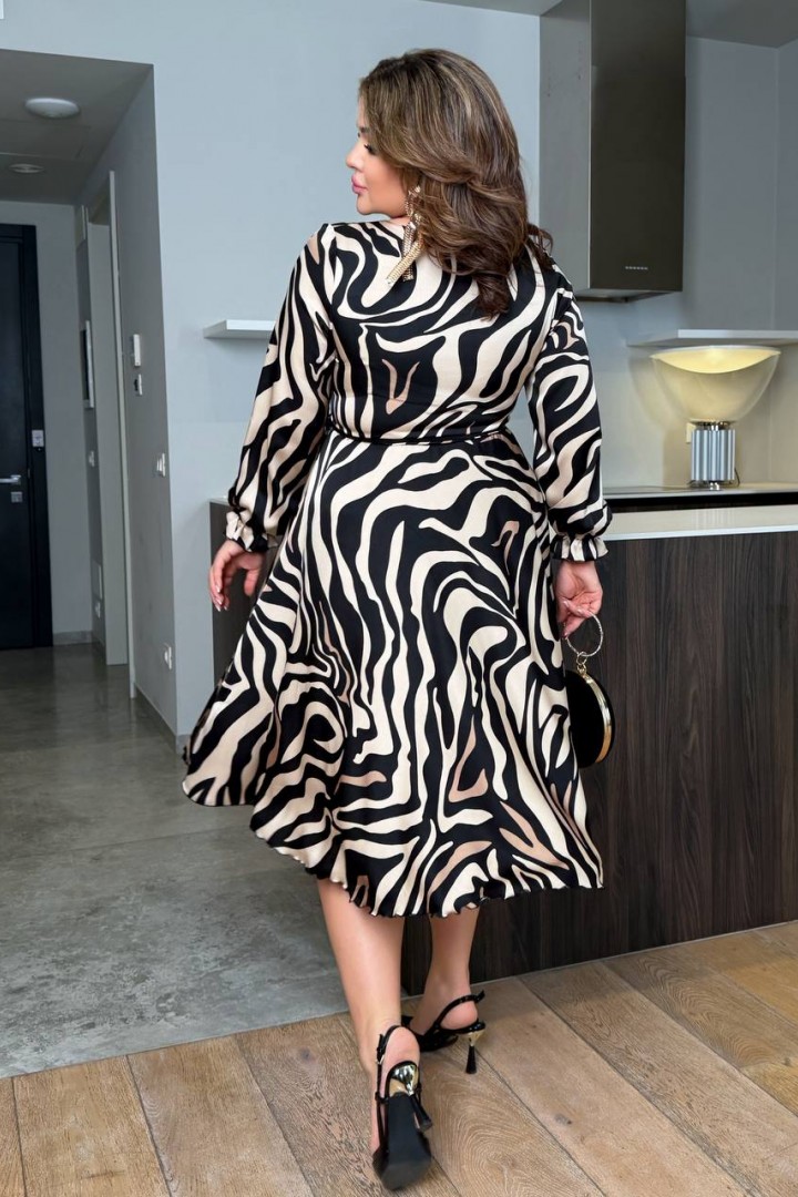 Шелковое платье BEL-4476A22