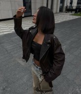 Топ кожаный ANN-353A250