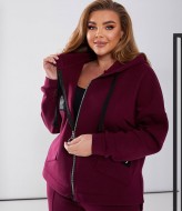 Костюм спортивный женский на флисе  SD-056A700