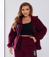 Костюм спортивный женский на флисе  SD-056A700