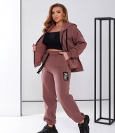 Костюм спортивный женский на флисе  SD-056A700