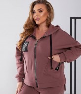 Костюм спортивный женский на флисе  SD-056A700