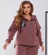 Костюм спортивный женский на флисе  SD-056A700