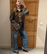 Клетчатая рубашка HON-800A590