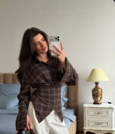 Асимметричная рубашка HON-322A590