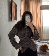 Асимметричная рубашка HON-322A590