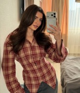 Асимметричная рубашка HON-322A590