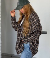 Сорочка в клітку ATE-093A580