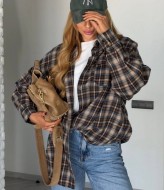 Сорочка в клітку ATE-093A580