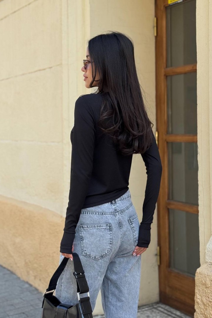 Лонгслив рубчик MIK-4238A200