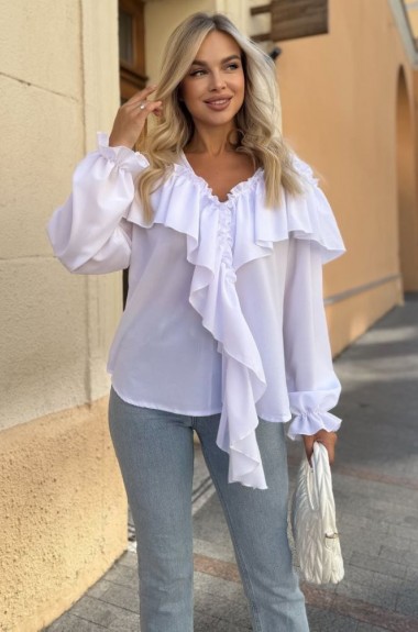 Кофточка с рюшами MIK-1645A265 Кофточка с рюшами MIK-1645A265