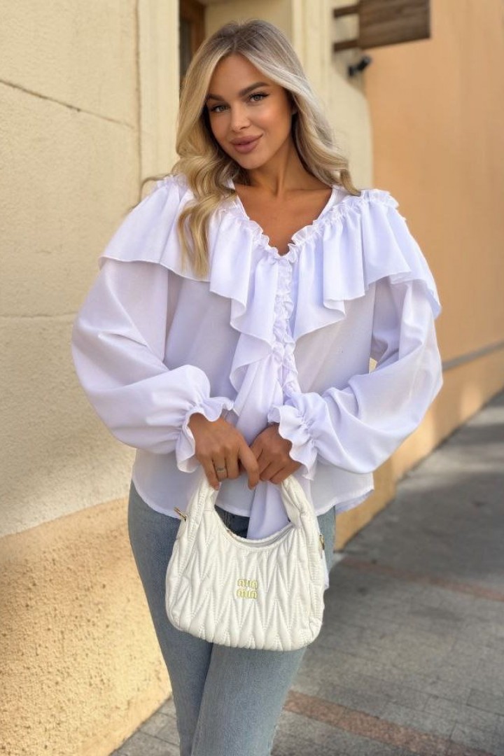 Кофточка с рюшами MIK-1645A265