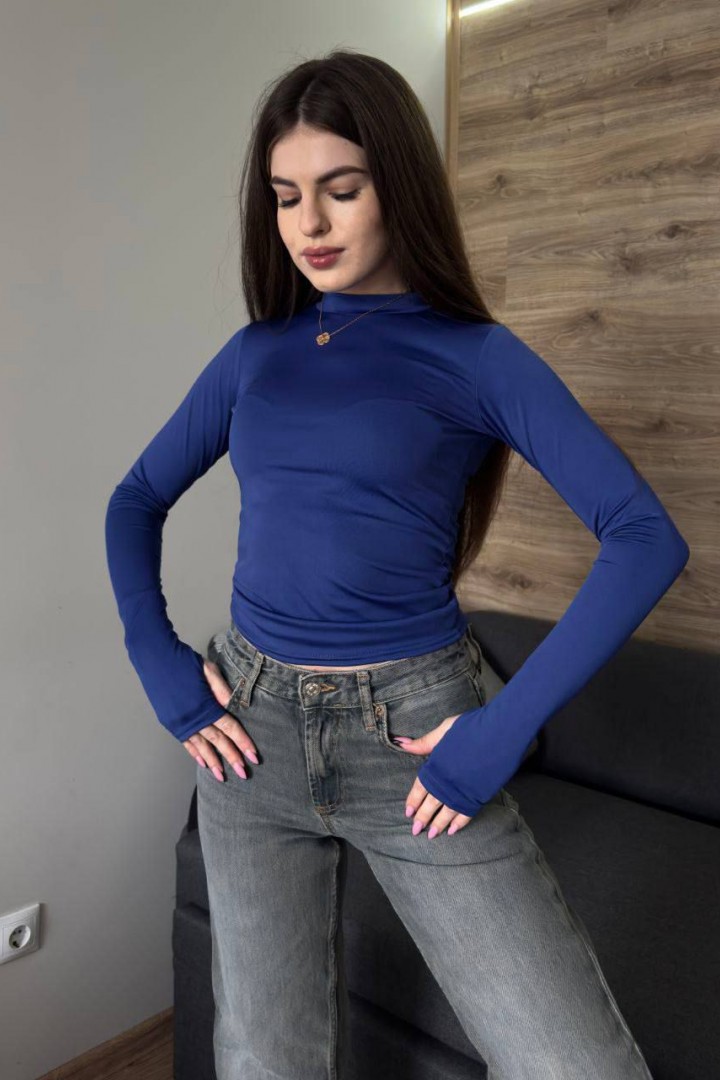 Лонгслив с вырезом для пальчиков MIK-5134A159