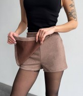 Замшевая юбка-шорты MIK-1702A310