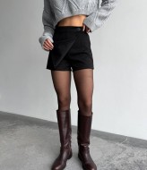 Замшевая юбка-шорты MIK-1702A310