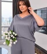 Брючный костюм большого размера LF-2391A760