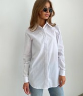 Стильная белая рубашка женская MIS-050A350