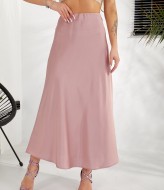 Длинная шелковая юбка  JAV-754.5454A300