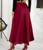 Длинная шелковая юбка  JAV-754.5454A300