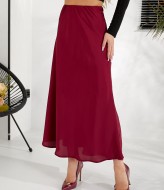 Длинная шелковая юбка  JAV-754.5454A300