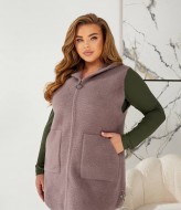 Альпака жилетка MAX-911A1000