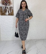 Платье с принтом VK-072A450