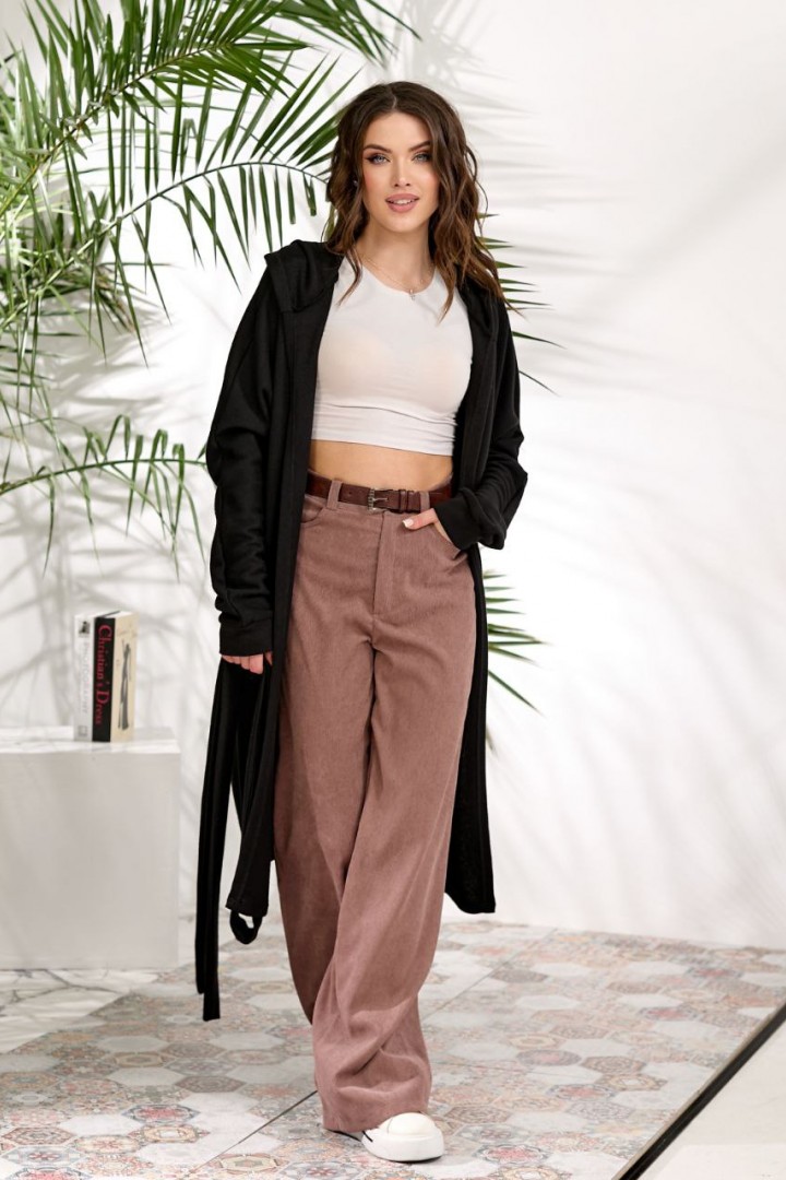 Кардиган з поясом LR-6275A680