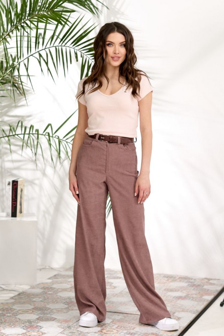 Вельветові брюки LR-6201A400