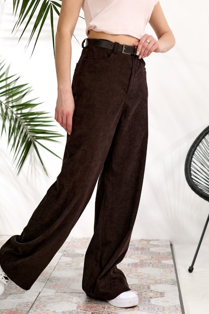 Вельветові брюки LR-6201A400