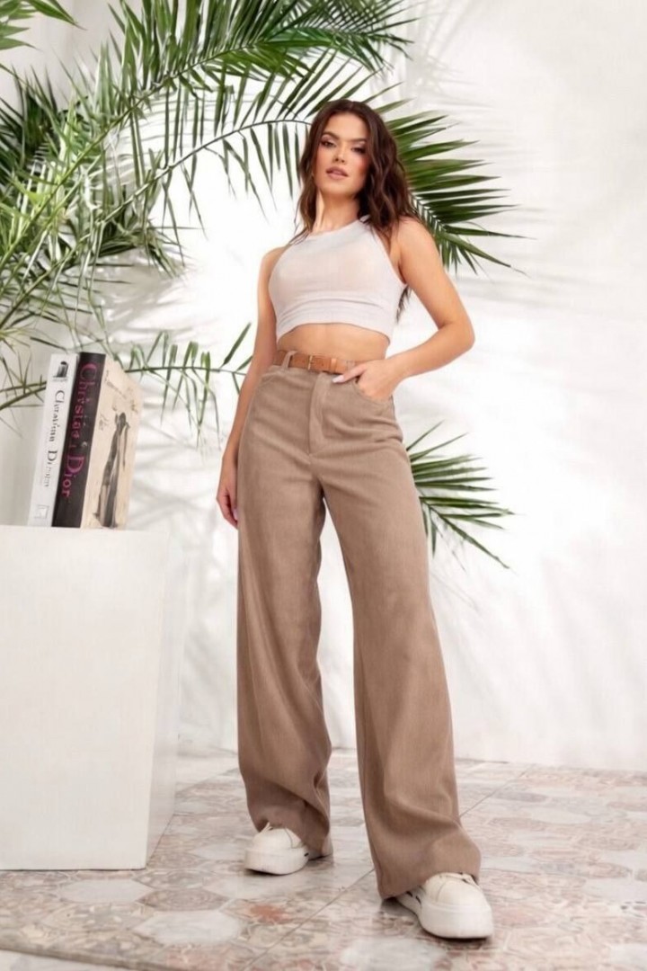 Вельветові брюки LR-6201A400