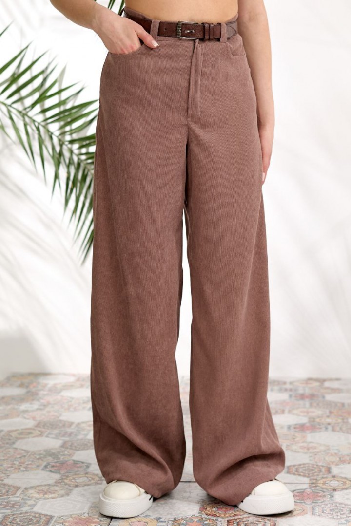 Вельветові брюки LR-6201A400