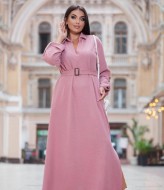 Довга сукня з поясом DG-d41643A550