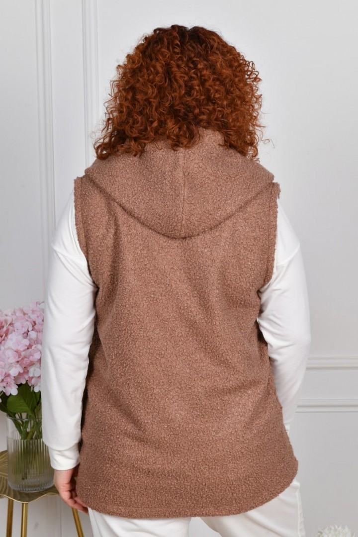 Жилет с капюшоном NF-3809A650