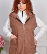 Жилет с капюшоном NF-3809A650