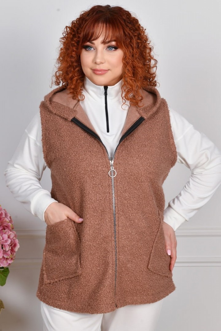 Жилет с капюшоном NF-3809A650