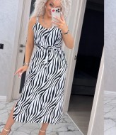 Комфортна сукня з принтом SABI-180426A350