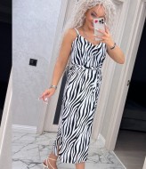 Комфортна сукня з принтом SABI-180426A350