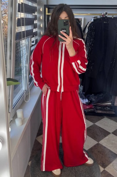 Спортивний костюм з лампасами LOU-1357A980