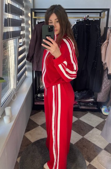 Спортивний костюм з лампасами LOU-1357A980