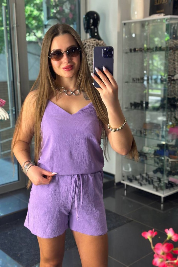 Летний костюм с шортами SABI-180426.1A350