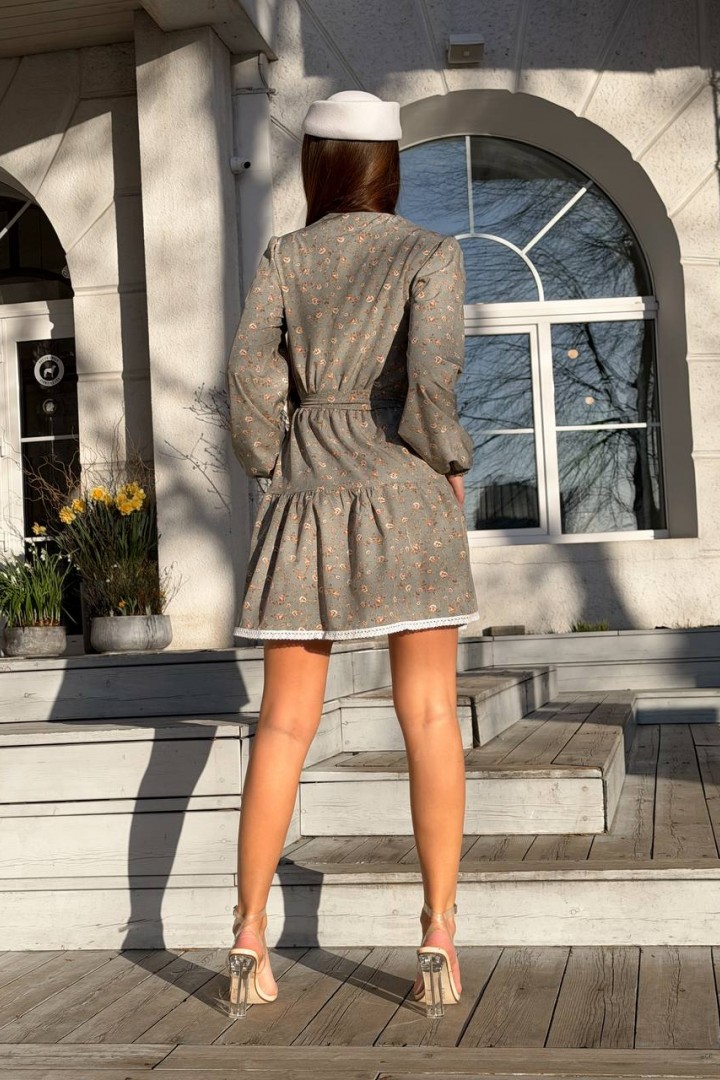 Чудова сукня з воланом TS-0442A480