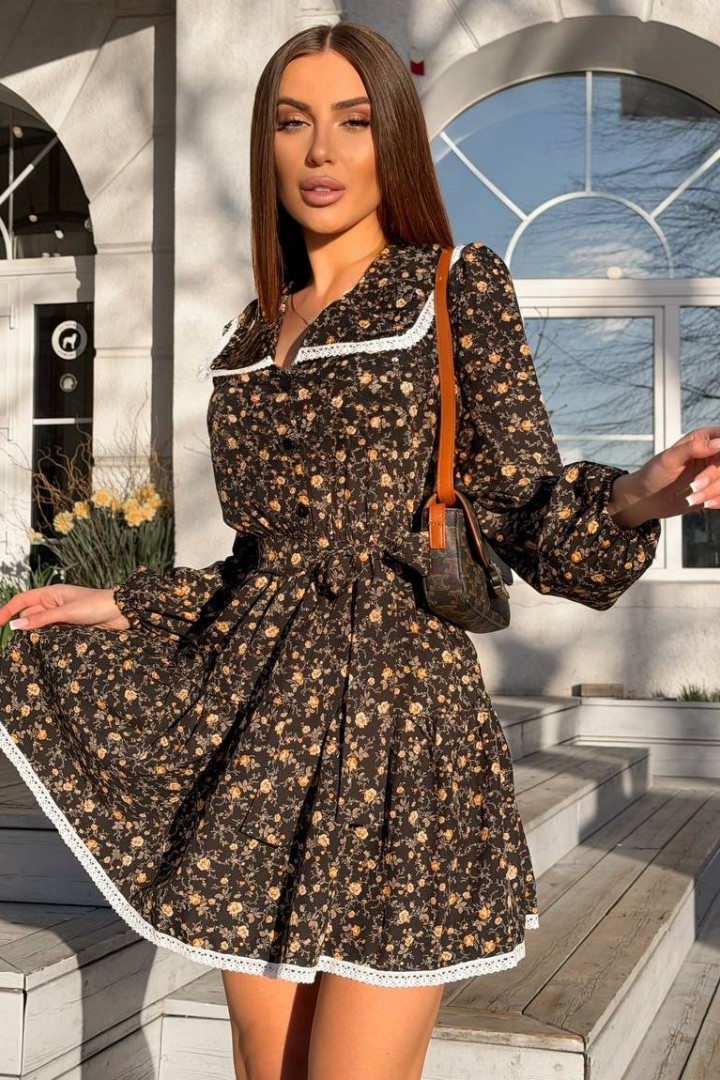 Чудова сукня з воланом TS-0442A480